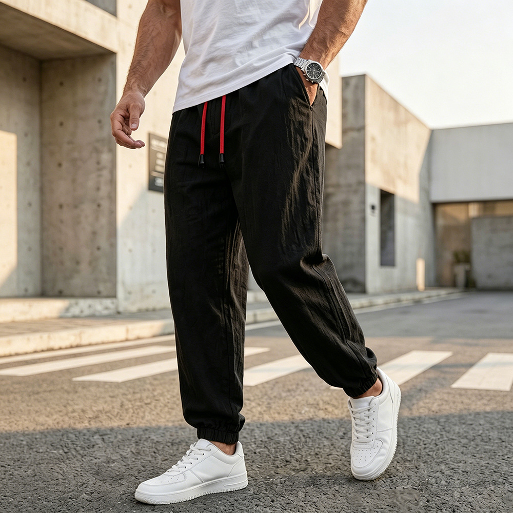 Men Fashion King - Erkek Günlük Harem Pantolon Bol Kesim