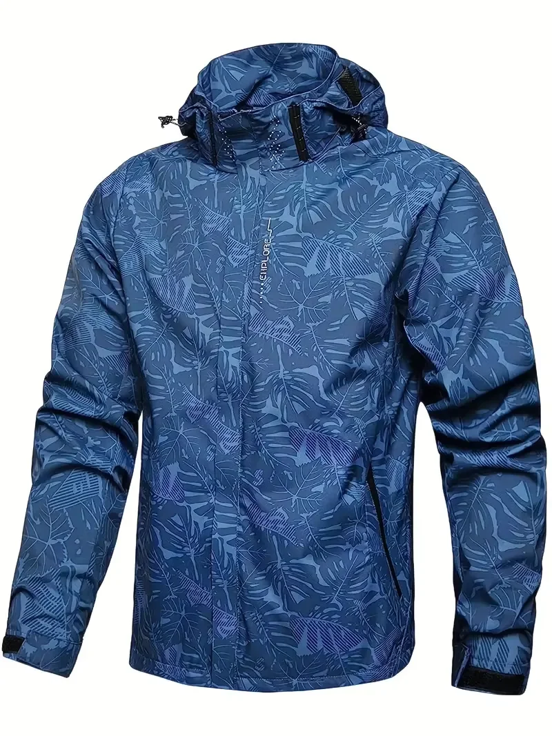 Windbreaker Men Zip - 2026 Erkek Günlük Su Geçirmez Rüzgarlık