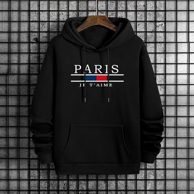 Men'S Fashion Paris 2025 - 2025 Yeni Gelen Erkek Kapüşonlu Sweatshirt