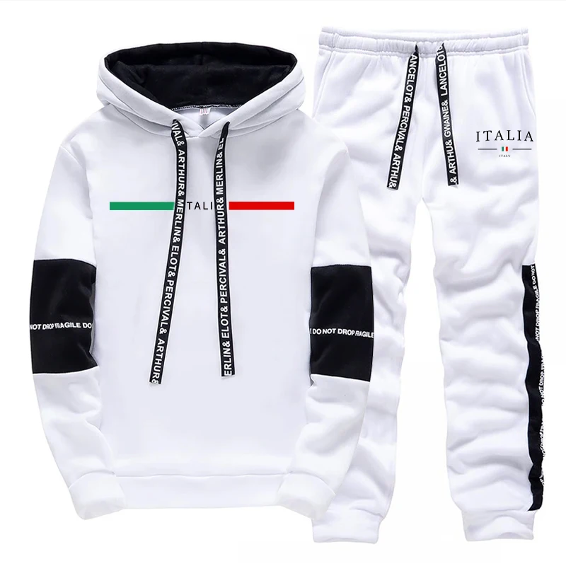 Men'S Fashion 2026 - Moda Erkek Eşofman Baskı Rahat Tişörtü