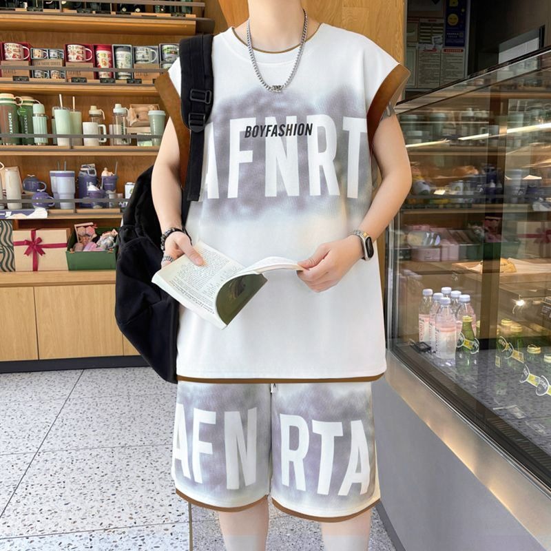 Mens Fashion Style - Erkek Yaz Büyük Beden Bol Yelek