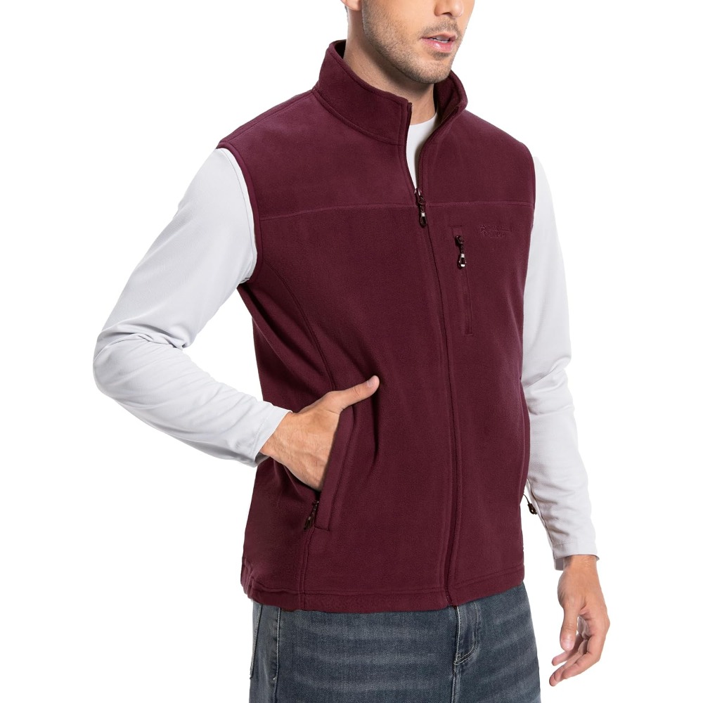 Windbreaker Men Zip - Pioneer Camp Polar Yelek Erkek Kışlık