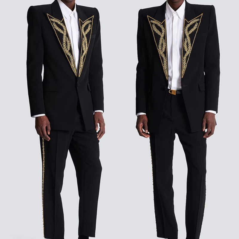 Slim Fit Blazer Men - Modern Erkek Takım Elbise Slim Fit