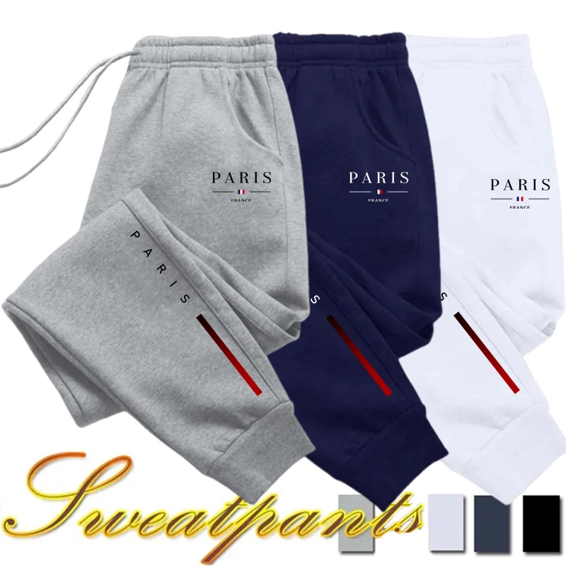 Men'S Fashion Paris 2025 - 2025 Popüler Erkek Paris Baskılı Jogger