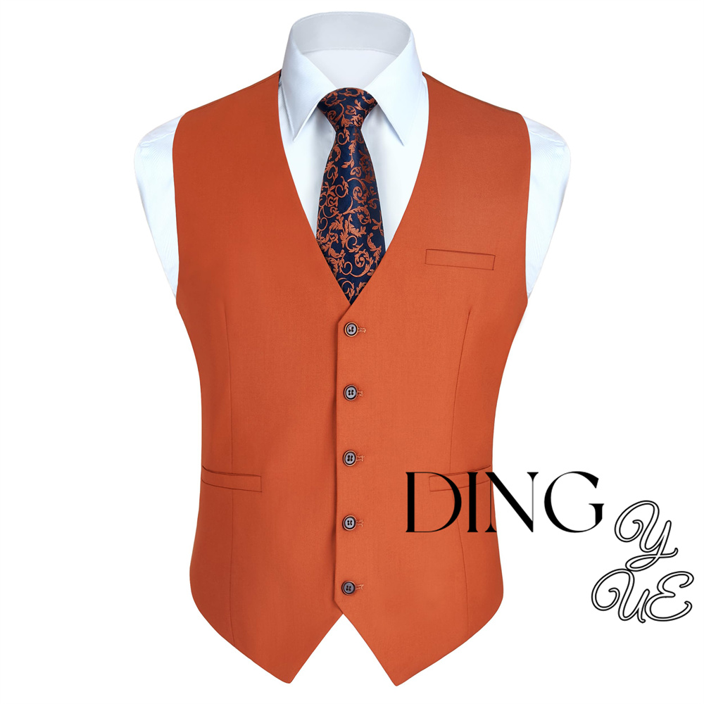 Formal Waistcoat Vest - Erkek takım elbise yelek iş resmi