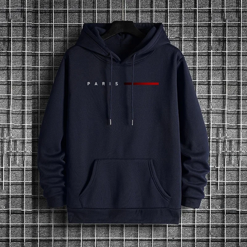 Men'S Fashion Paris 2025 - Trendy Erkek Kapüşonlu Sweatshirt 2025 Kentsel