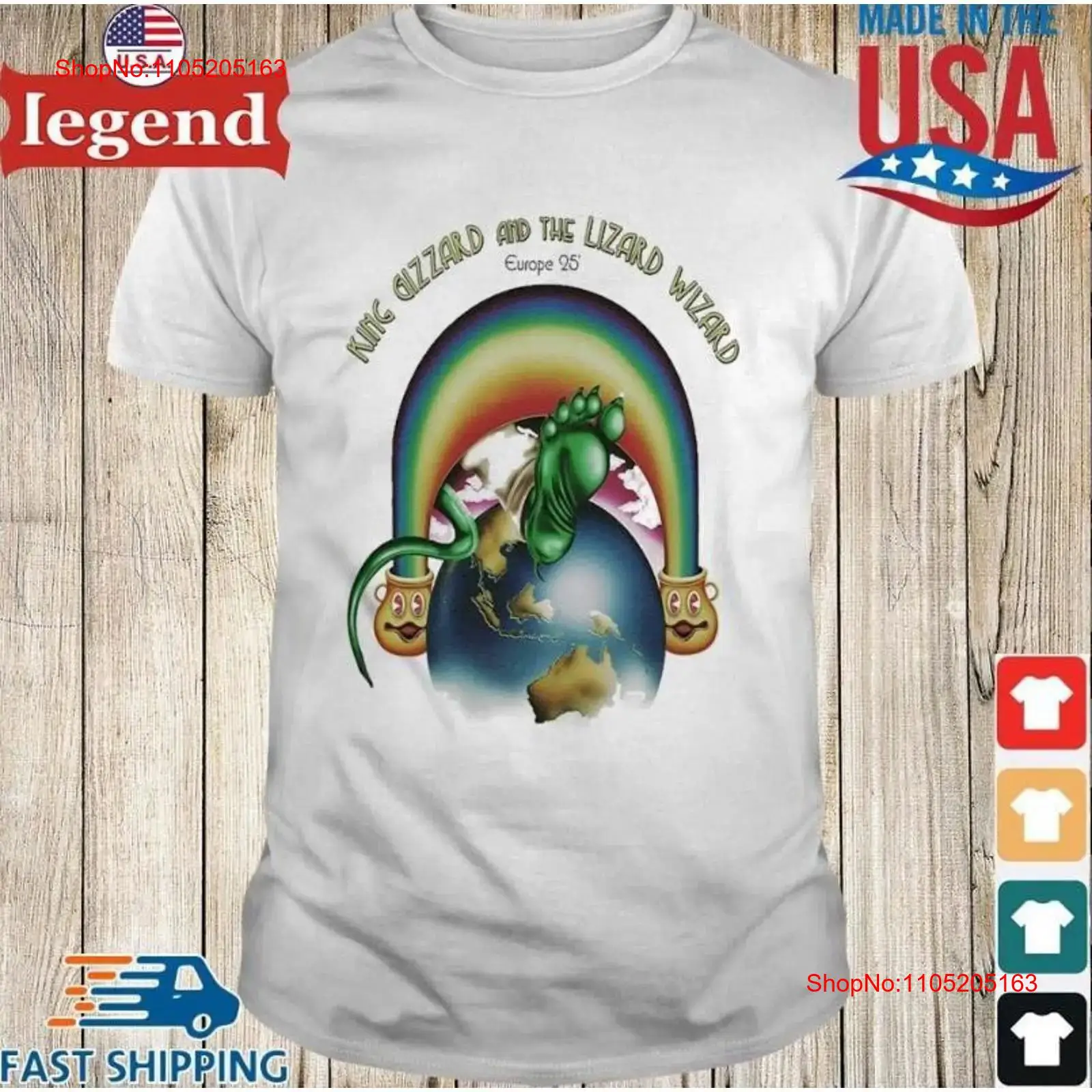 King Gizzard The Lizard Wizard - Men Fashion King incelemesi ve fiyatı