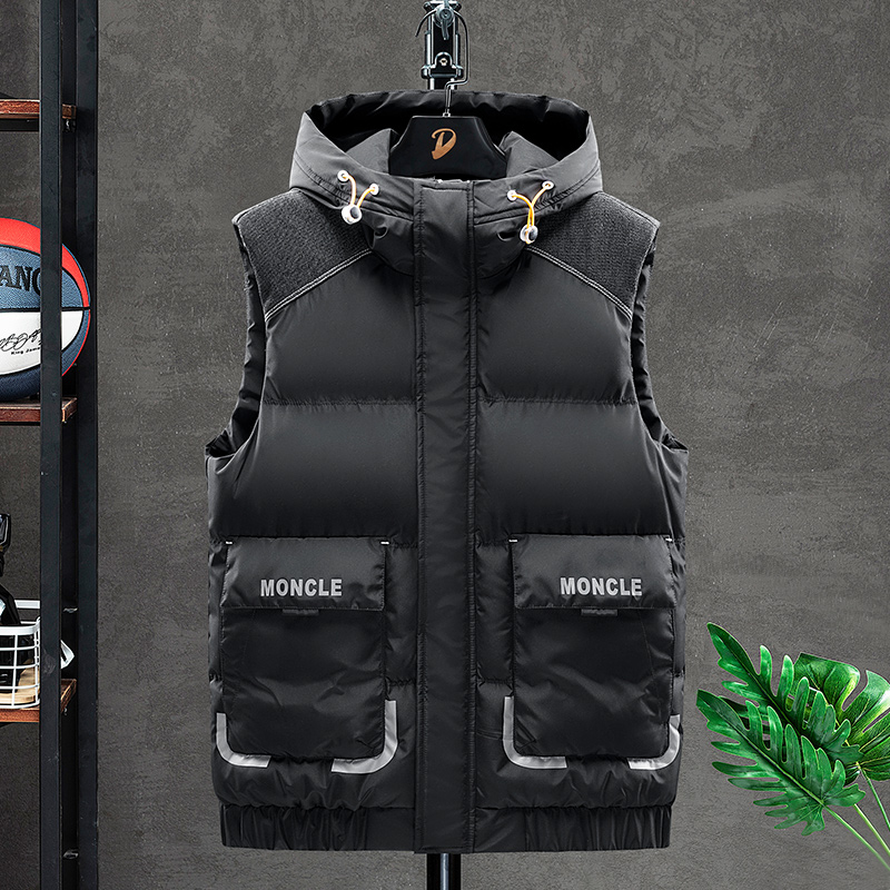 Autumn Winter Men Vest Jacket  - Fashion Men Vogue incelemesi ve fiyatı