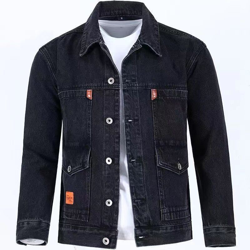 2023 ilkbahar ve sonbahar yeni - Mens Fashion Denim Jacket incelemesi ve fiyatı