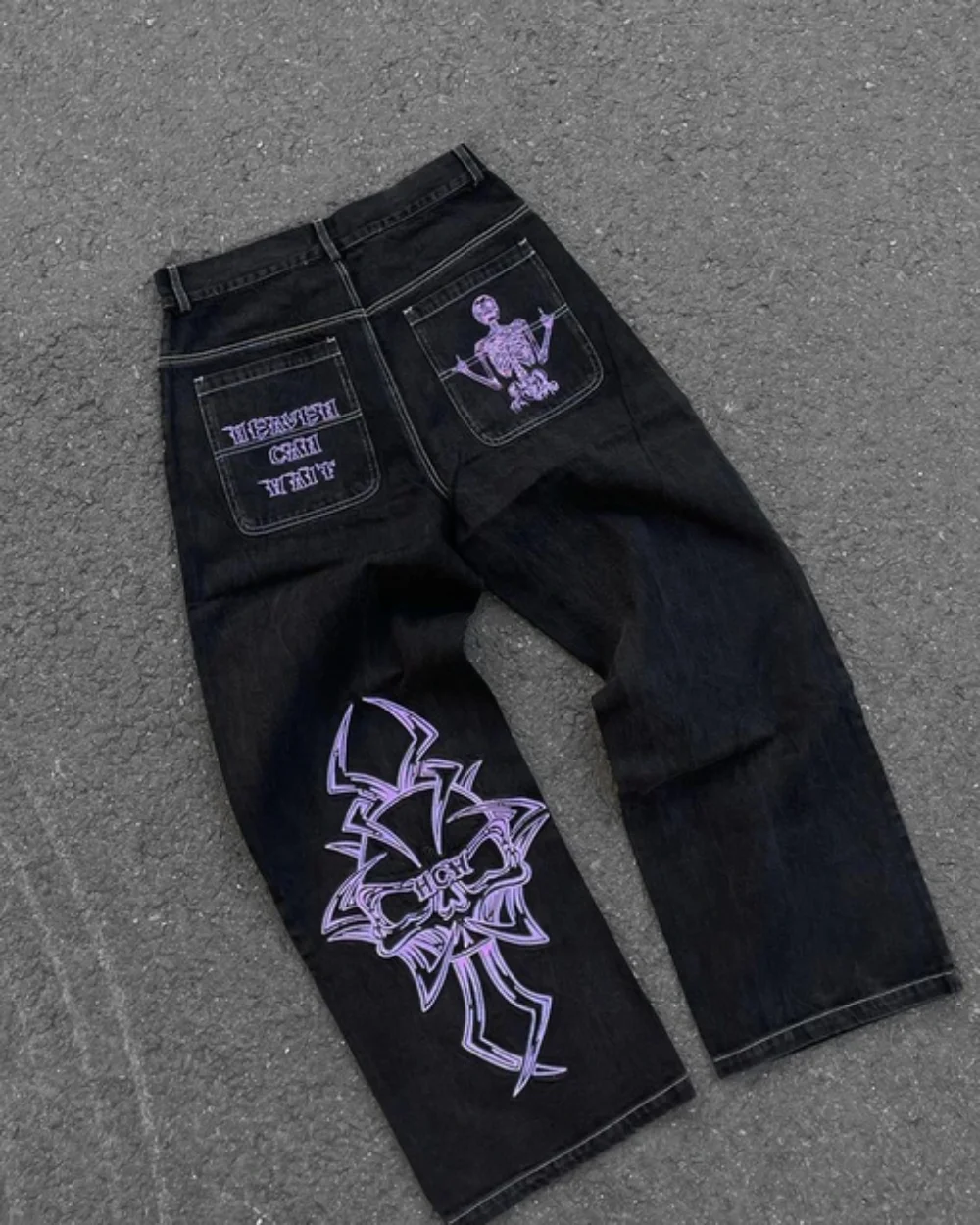2025 Yeni Baskılar Kot Erkekle - Men'S Fashion With Baggy Jeans incelemesi ve fiyatı