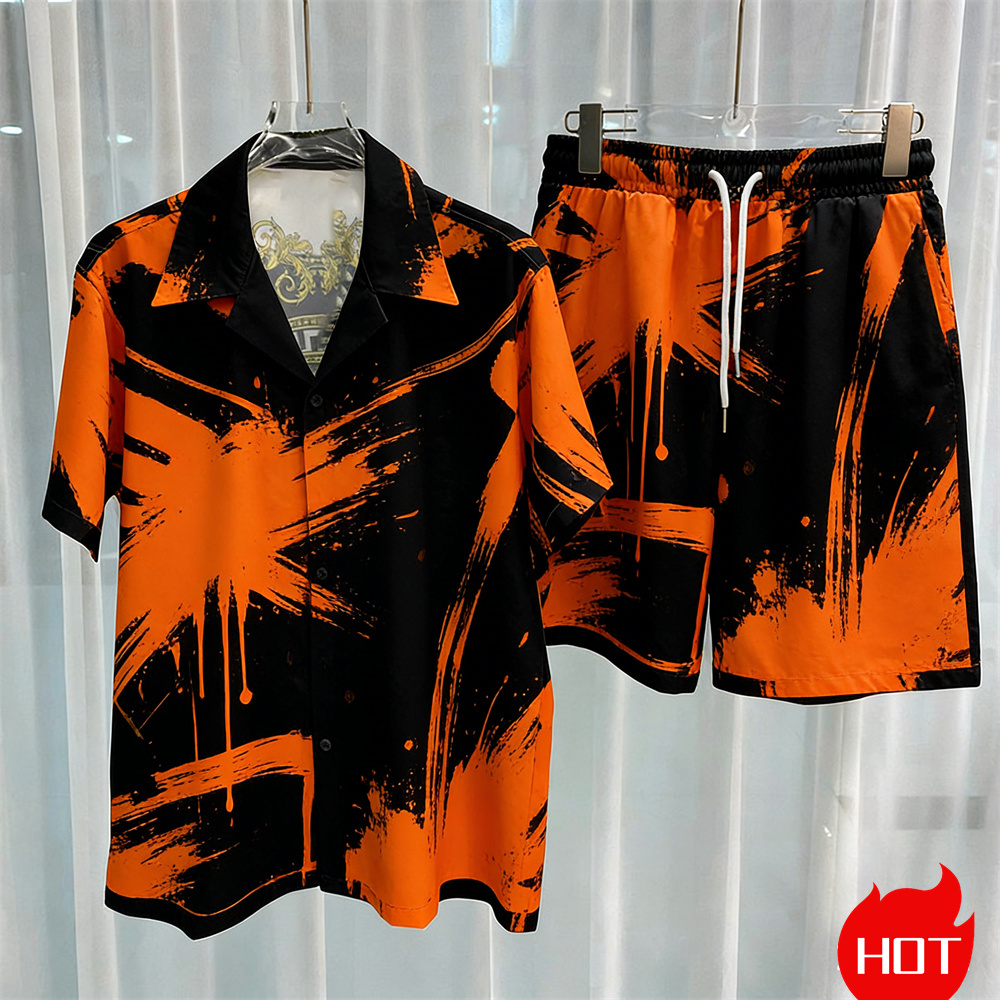 Dijital baskılı erkek takım mo - Mens Fashion Style incelemesi ve fiyatı