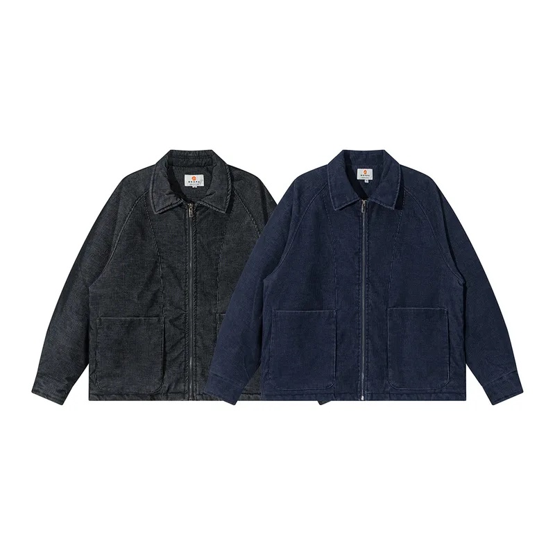 Erkek Japon Sokak Giysisi Retr - Corduroy Jacket Men incelemesi ve fiyatı