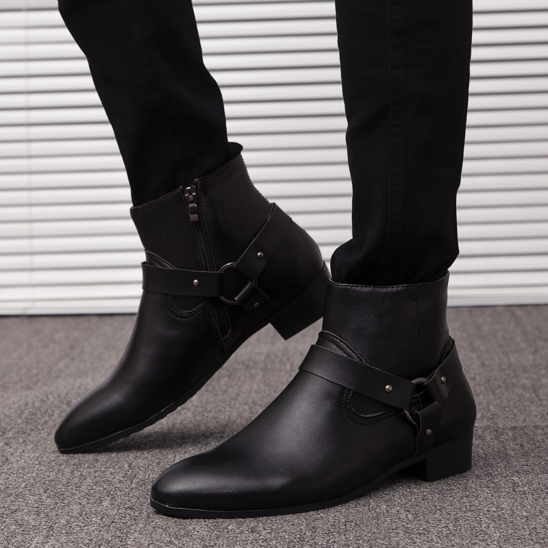 2026 Yeni Bilek Botları PU Der - Mens Fashion Dress Shoes incelemesi ve fiyatı