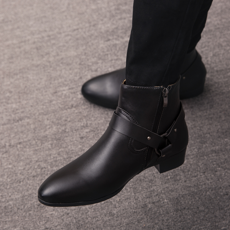 2026 Yeni Bilek Botları PU Der - Mens Fashion Dress Shoes incelemesi ve fiyatı
