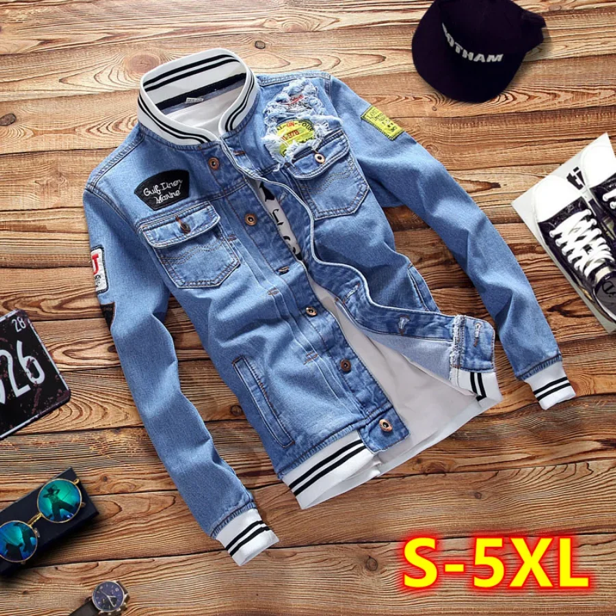 Yeni 2026 Erkek Kot Ceketleri  - Mens Fashion Denim Jacket incelemesi ve fiyatı