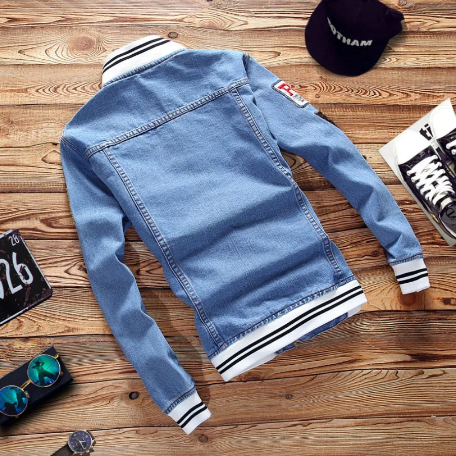 Yeni 2026 Erkek Kot Ceketleri  - Mens Fashion Denim Jacket incelemesi ve fiyatı