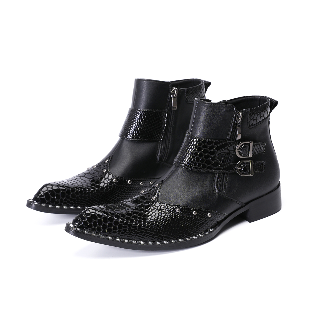 Moda perçinler sivri burun erk - Mens Fashion Dress Shoes incelemesi ve fiyatı