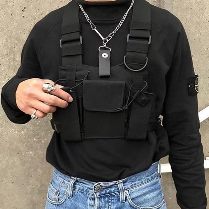 Fonksiyonel Taktik Göğüs Çanta - Formal Waistcoat Vest incelemesi ve fiyatı