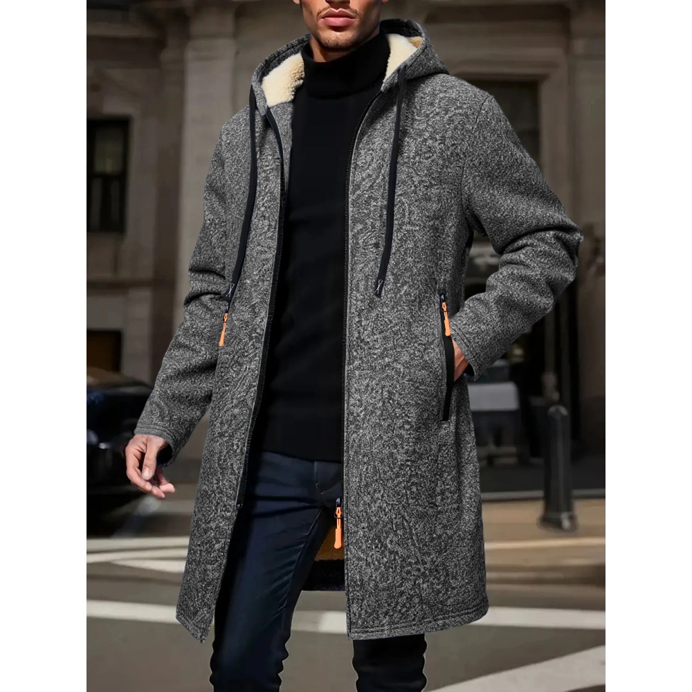 Erkek Kışlık Sıcak Uzun Mont F - Windbreaker Men Zip incelemesi ve fiyatı