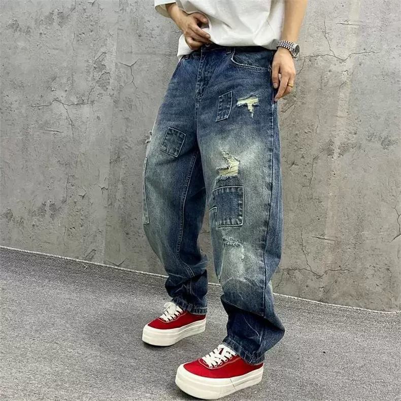 Marka Eklemeli Kot Pantolon So - Men'S Fashion With Baggy Jeans incelemesi ve fiyatı