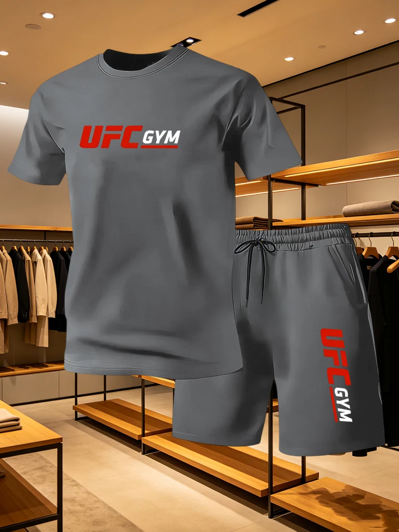 Erkek Moda Tişört Şort UFC Gün - Quality Men'S Fashion incelemesi ve fiyatı