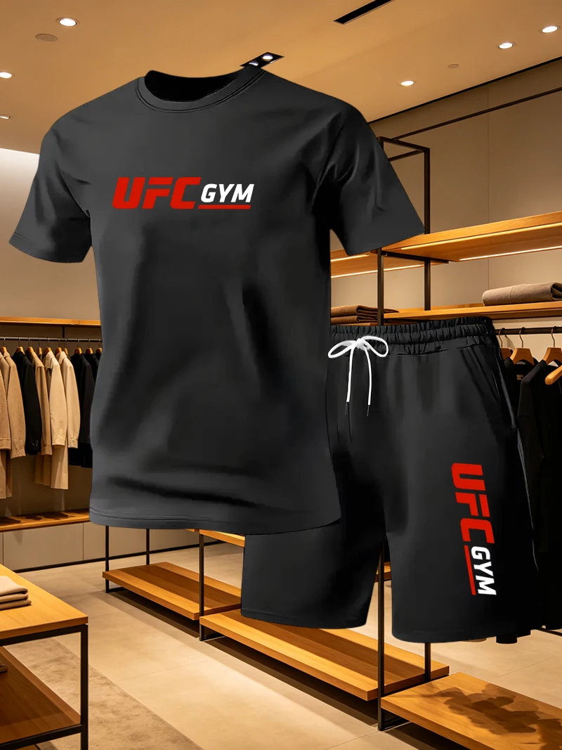 Erkek Moda Tişört Şort UFC Gün - Quality Men'S Fashion incelemesi ve fiyatı