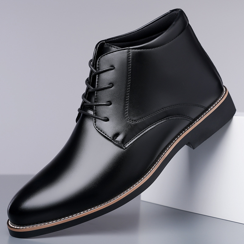 Erkek yüksek bilekli deri botl - Mens Fashion Dress Shoes incelemesi ve fiyatı