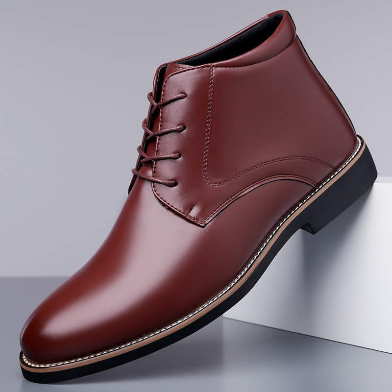 Erkek yüksek bilekli deri botl - Mens Fashion Dress Shoes incelemesi ve fiyatı