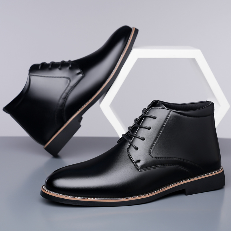 Erkek yüksek bilekli deri botl - Mens Fashion Dress Shoes incelemesi ve fiyatı