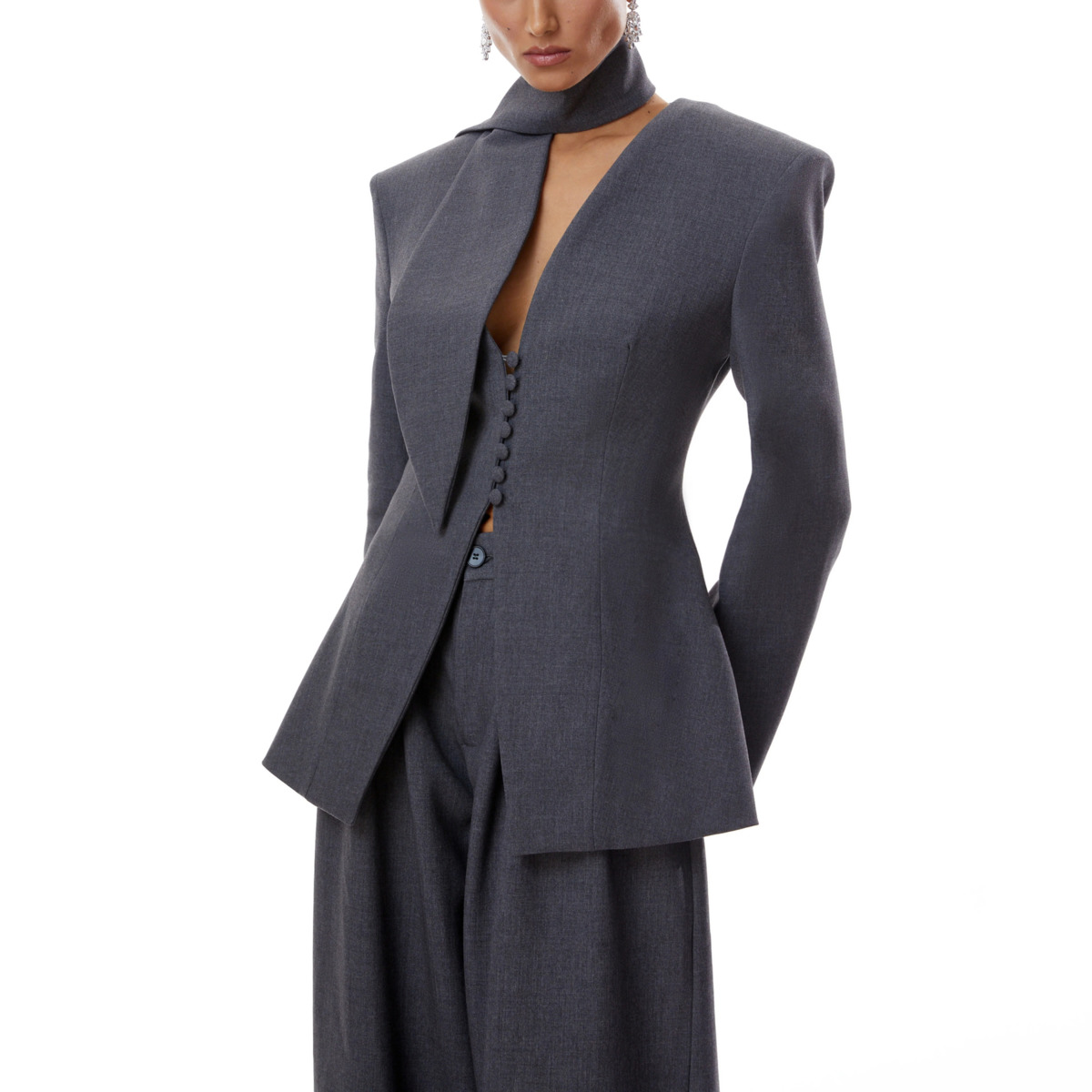 VTKW 2026 Yeni Kadın İki Parça - Slim Fit Blazer Men incelemesi ve fiyatı