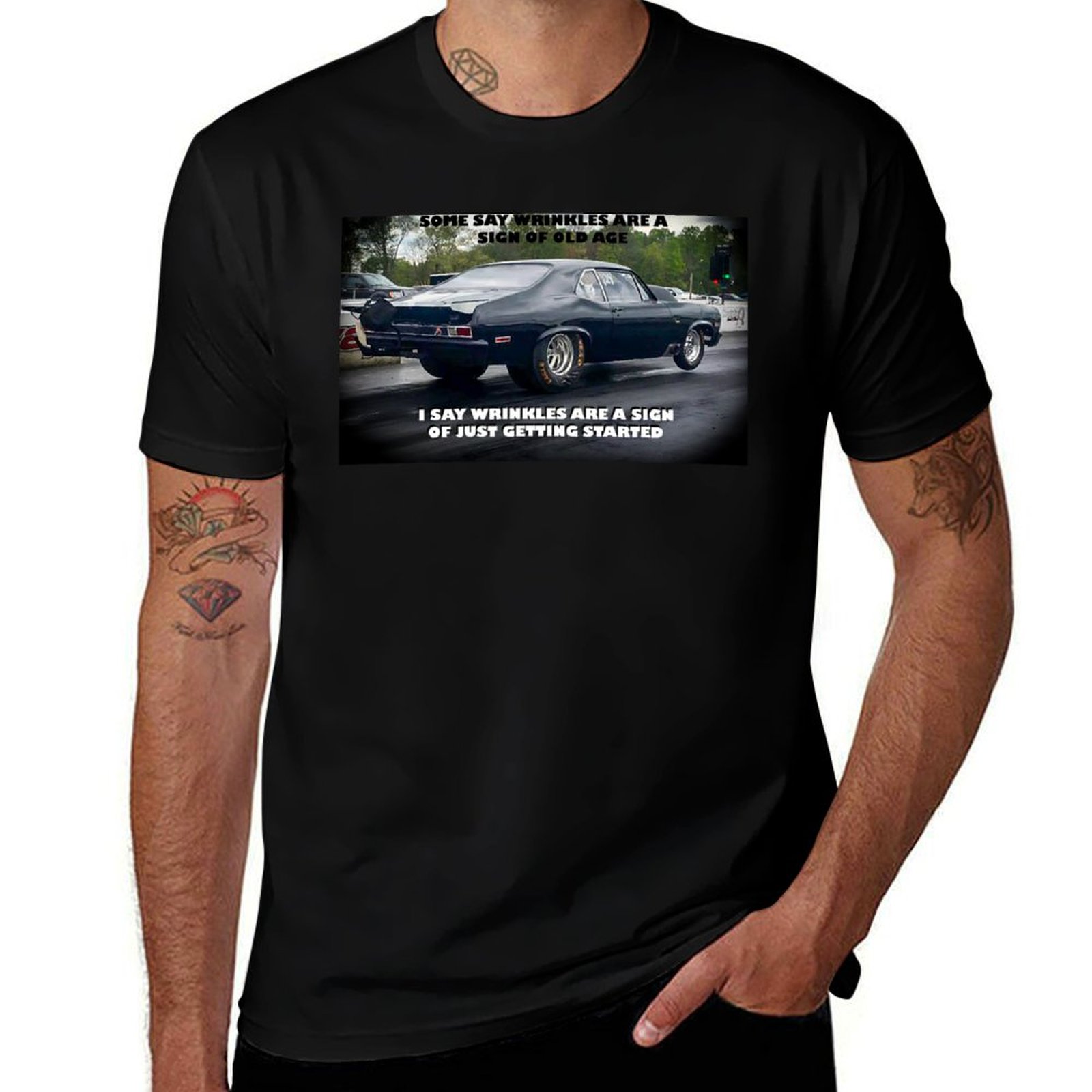 Blacktop Outlaw Nova Tişört Mo - Men'S Fashion Nova Shirts incelemesi ve fiyatı