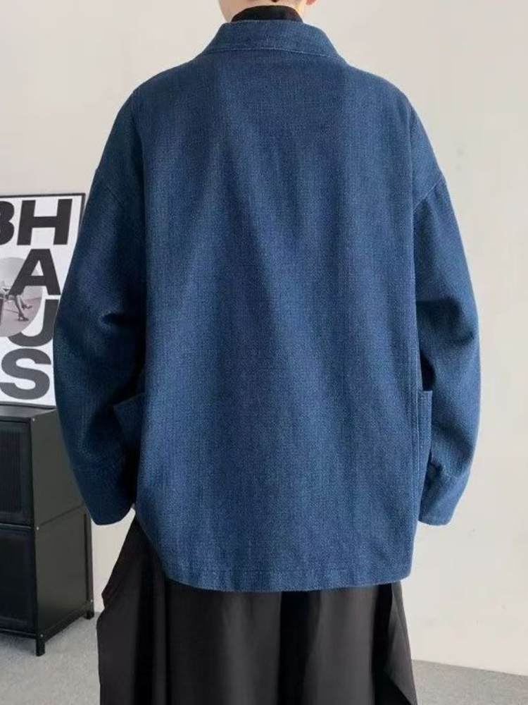 Vintage Japon Tarzı Denim Ceke - Mens Fashion Denim Jacket incelemesi ve fiyatı