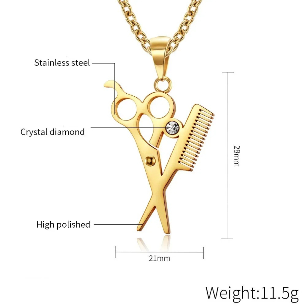 Kuaför Makası Tarak Kolye Koly - Men'S Fashion Haircuts incelemesi ve fiyatı