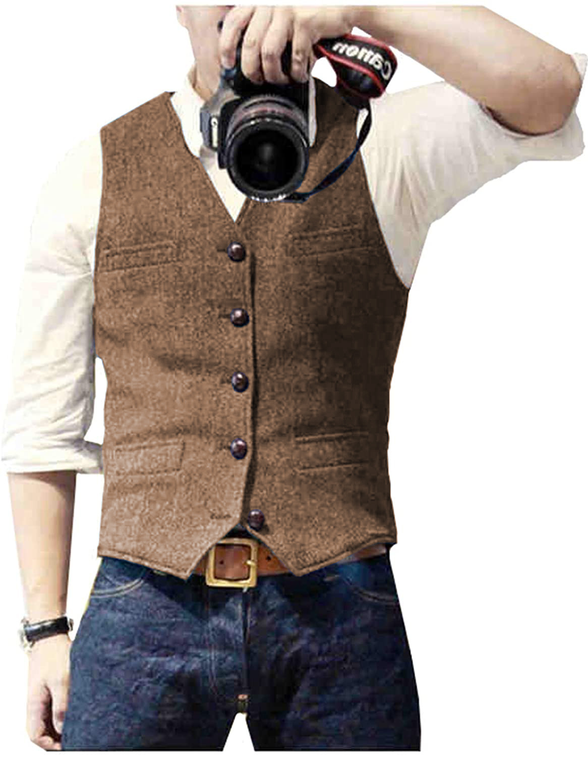 Erkek Takım Elbise Yeleği V Ya - Formal Waistcoat Vest incelemesi ve fiyatı