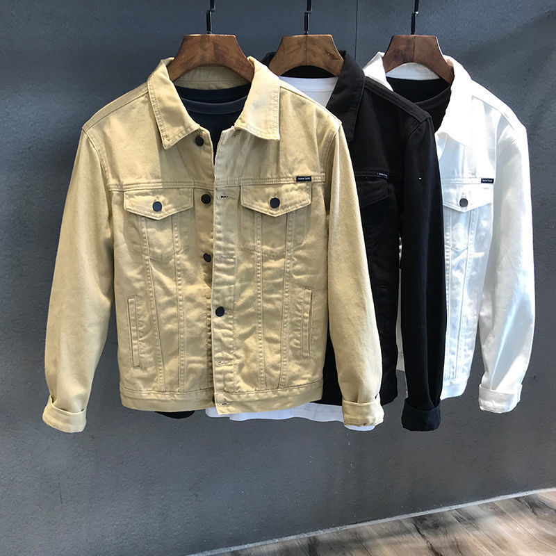 İlkbahar Sonbahar erkek Denim  - Mens Fashion Denim Jacket incelemesi ve fiyatı