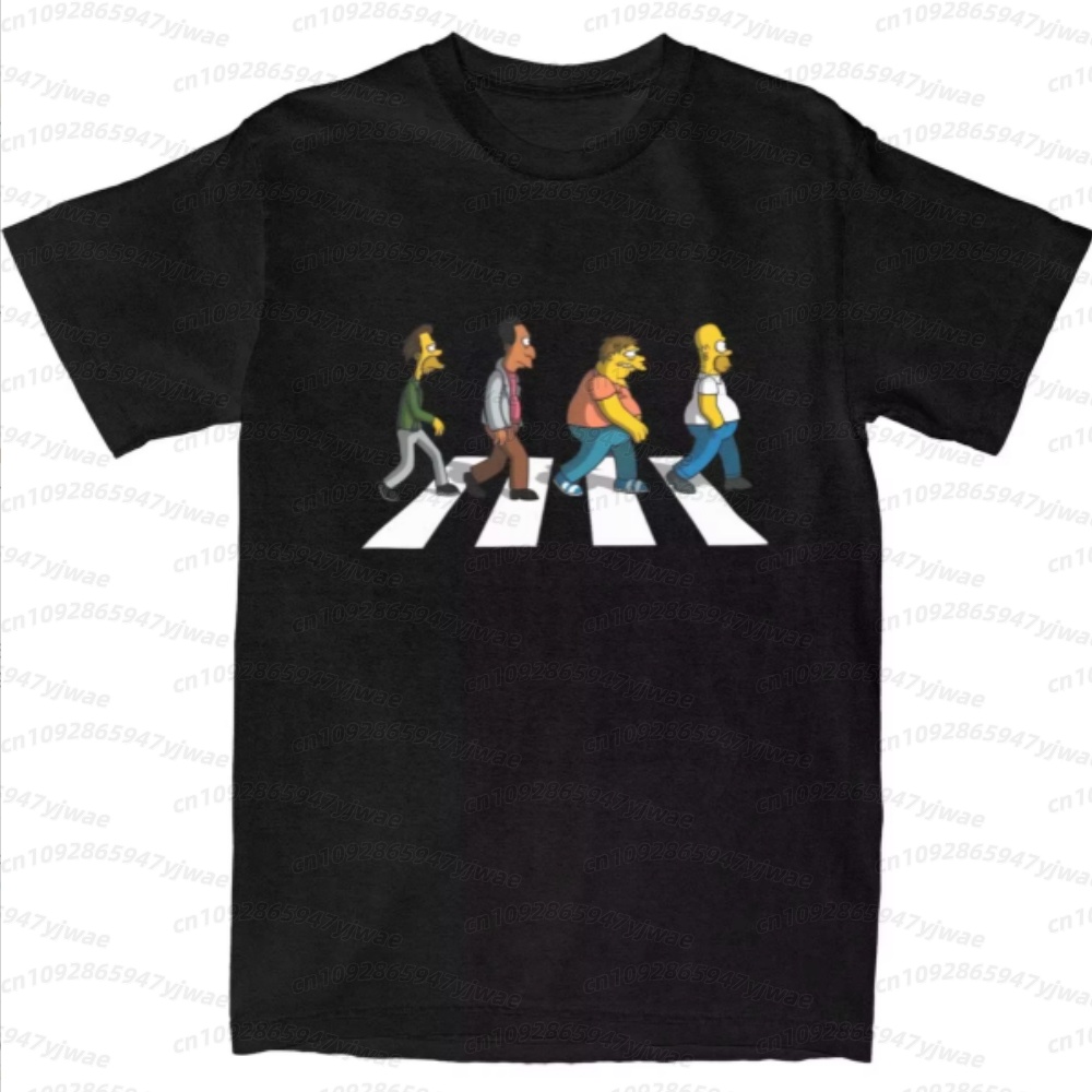 2026 Erkek Simpsons Baba Baskı - Mens Fashion Streetwear incelemesi ve fiyatı