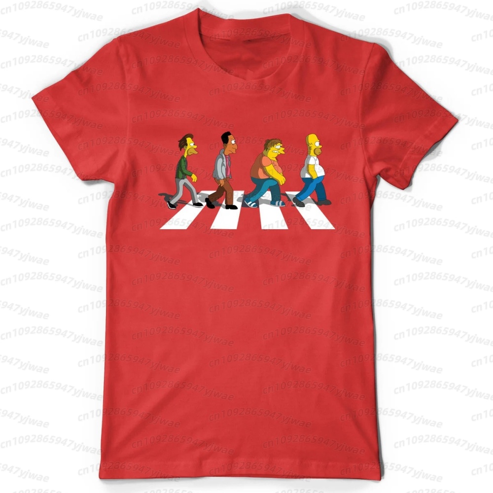 2026 Erkek Simpsons Baba Baskı - Mens Fashion Streetwear incelemesi ve fiyatı