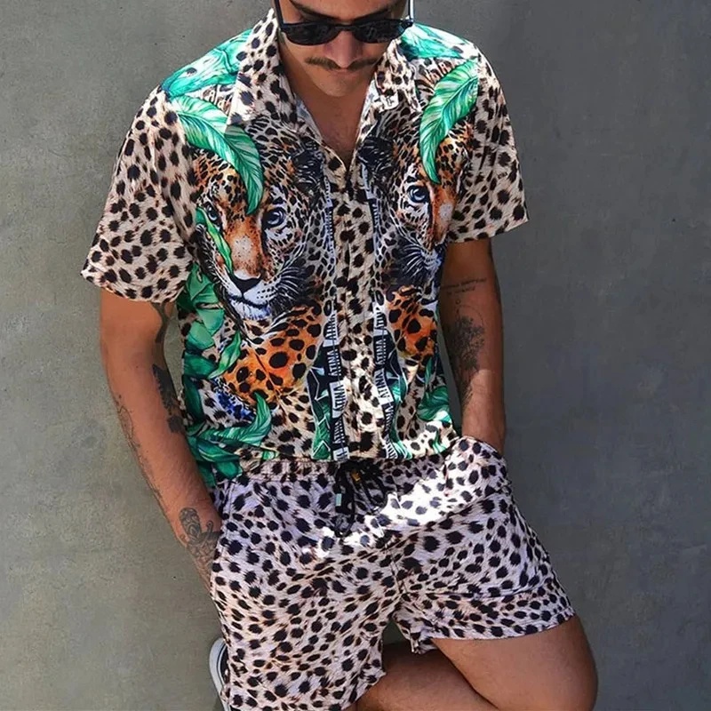 Yazlık Erkek Modası Leopar Des - Mens Fashion Style incelemesi ve fiyatı