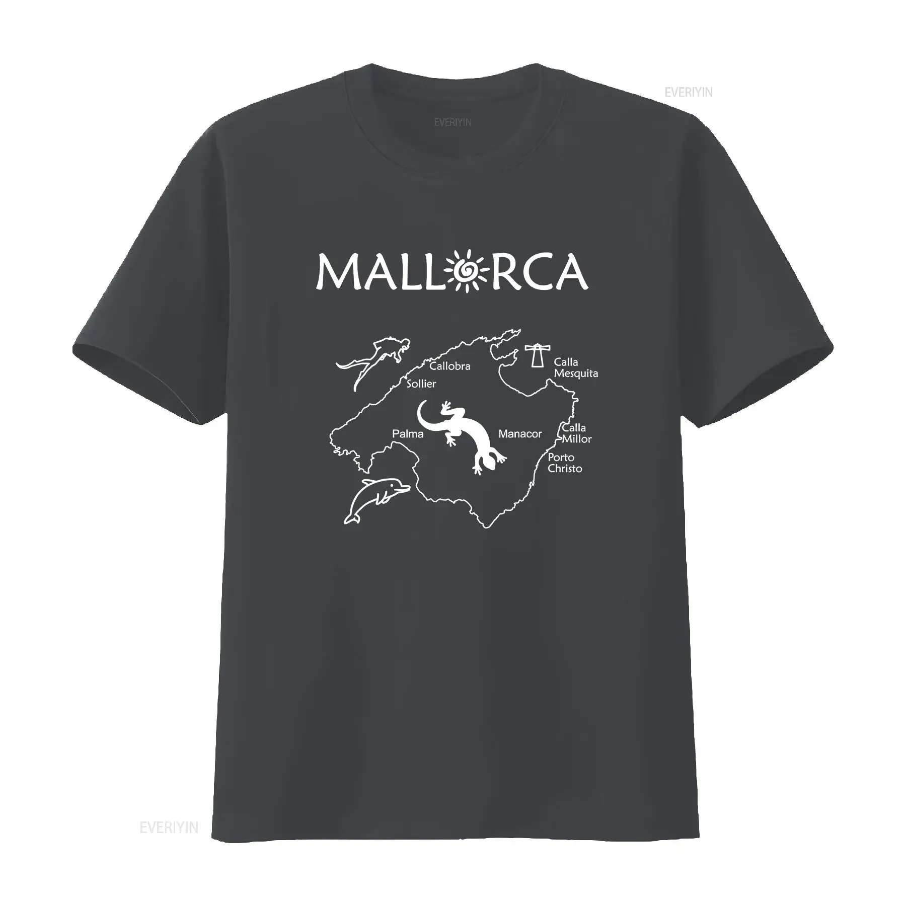Mallorca Haritası Tişörtü Seya - Men'S Fashion Guide incelemesi ve fiyatı