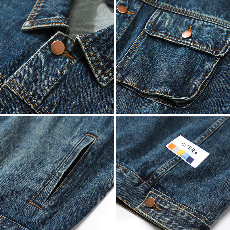 HELLOMARCEL AB ABD Beden Lüks  - Mens Fashion Denim Jacket incelemesi ve fiyatı