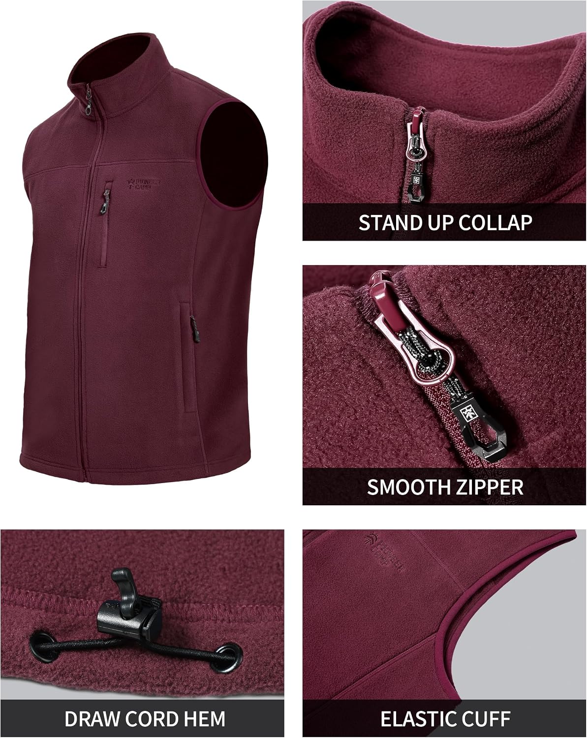 Pioneer Camp Polar Yelek Erkek - Windbreaker Men Zip incelemesi ve fiyatı