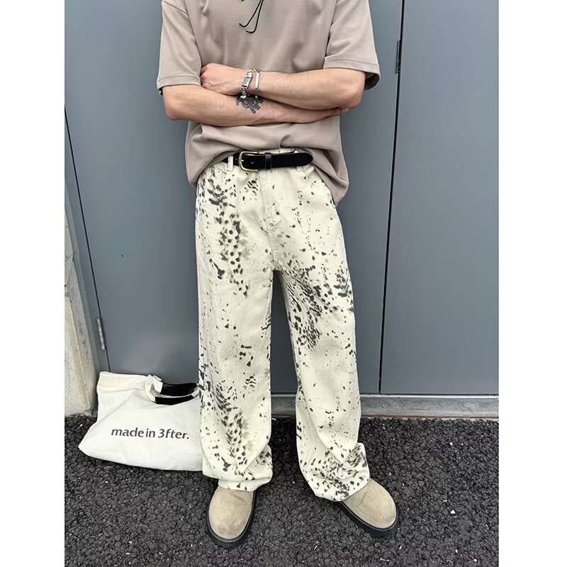 2000S giysi Y2K moda beyaz leo - Men'S Fashion With Baggy Jeans incelemesi ve fiyatı