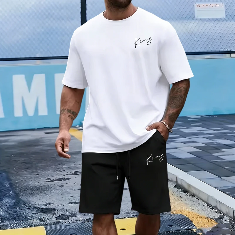 King Letter erkek Set Pamuklu  - Men Fashion King incelemesi ve fiyatı