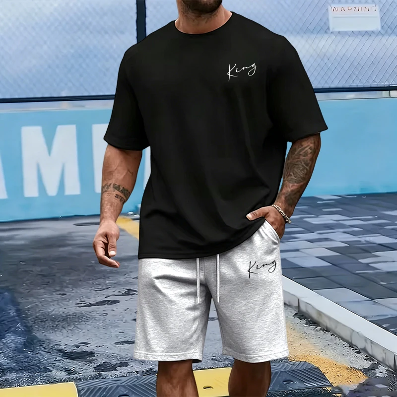 King Letter erkek Set Pamuklu  - Men Fashion King incelemesi ve fiyatı