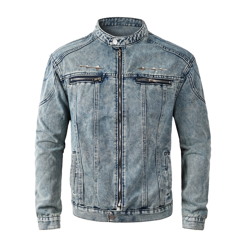 High Street Moda Tasarımcısı E - Mens Fashion Denim Jacket incelemesi ve fiyatı