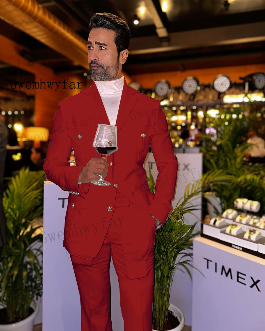 Gwslim Fit uzun kollu erkek gö - Slim Fit Blazer Men incelemesi ve fiyatı