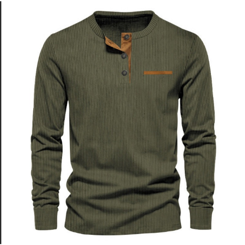 Erkek Fitilli Kadife Henley Ya - Quality Men'S Fashion incelemesi ve fiyatı
