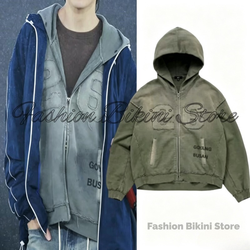 Degrade Gri Kapüşonlu Rüzgarlı - Windbreaker Men Zip incelemesi ve fiyatı