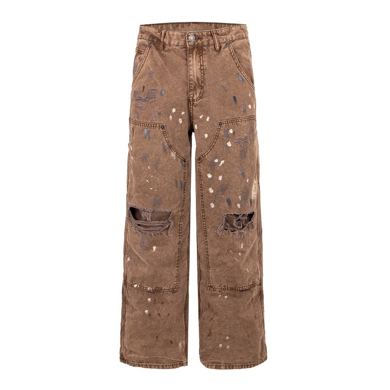 Amerikan Retro High Street Erk - Men'S Fashion With Baggy Jeans incelemesi ve fiyatı